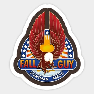 Fall Guy Stuntman Association Sticker